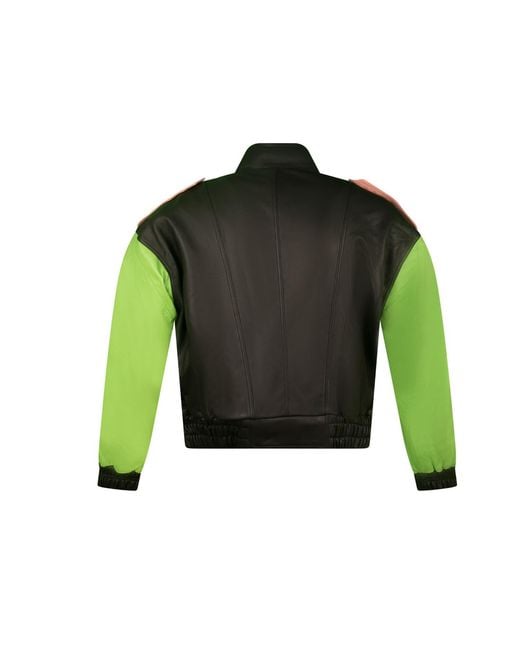 Zasta Studio Green The Wizard Bomber Jacket For