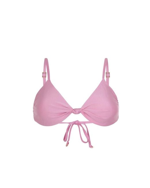 Thaynne Swimwear Llc Pink Sardegna Top