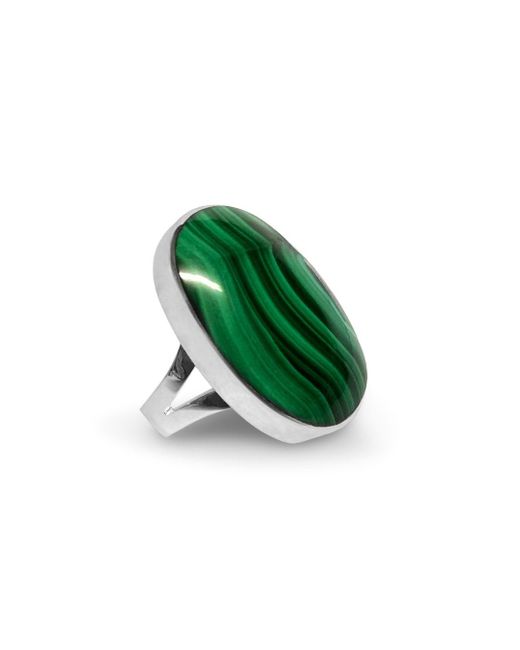 FV Jewellery Green La Stèle Malachite Ring