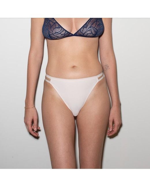 Bott Lingerie Black High-Waist Lace Brief La First