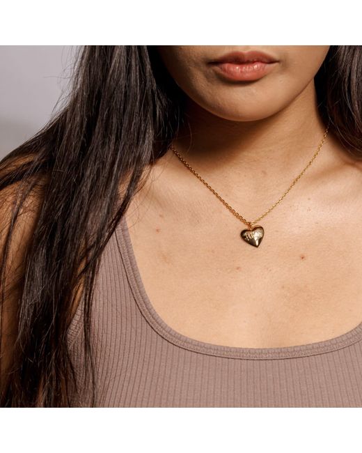 Cloud Haven Metallic A Pittie Has My Heart Necklace