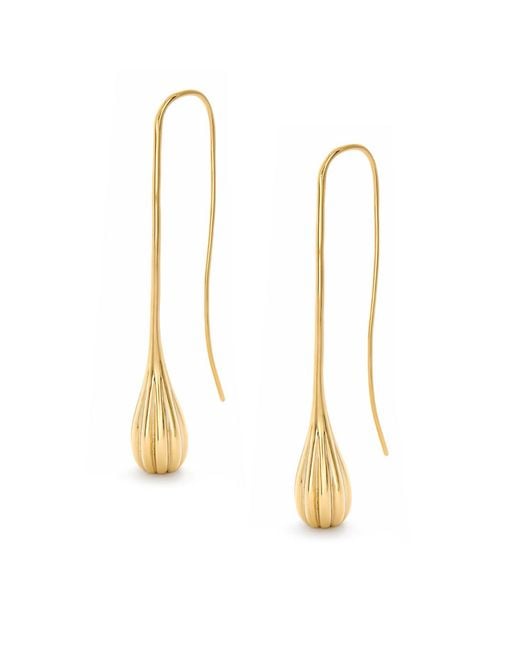 Hye Jane Jewelry Metallic Pod Threader Earrings