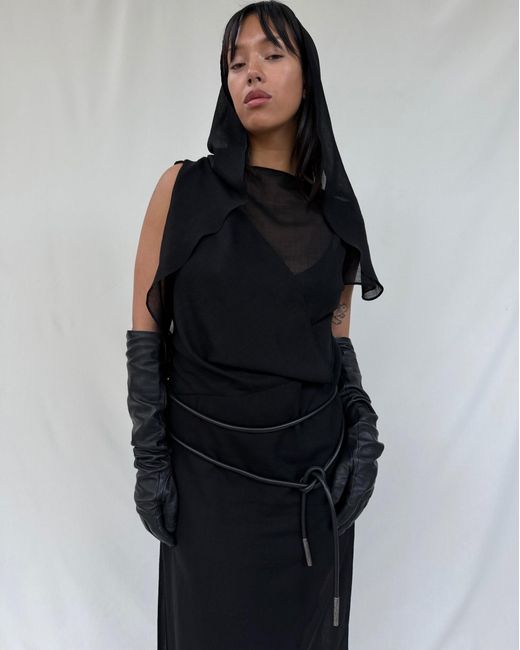 GYUNIA Black Nodo Belt