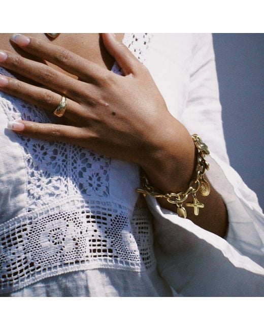 Sccollection White Sofia Eye Ring