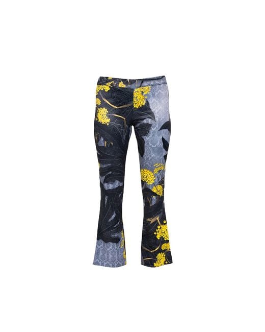 ARTISTA Blue Diana Printed Hendrix Pants