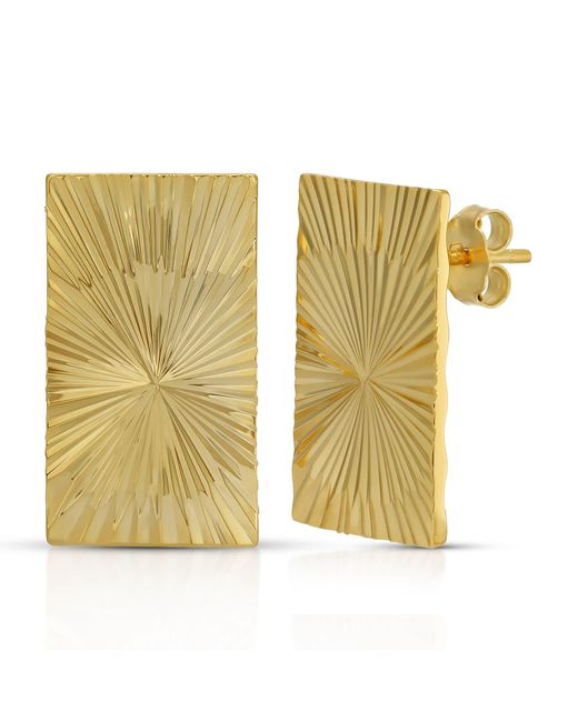 Native Gem Metallic Sunray Earrings