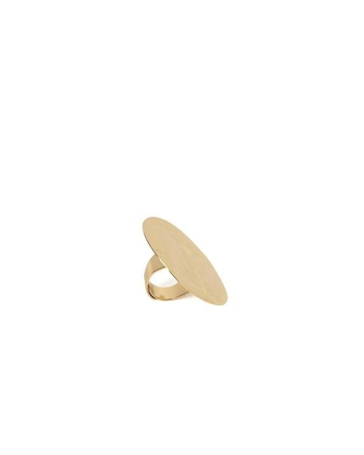 Addicted Metallic Golden Sun Plated Ring