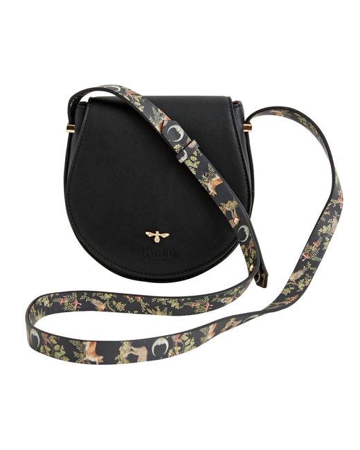Fable England Black A Night's Tale Saddle Bag