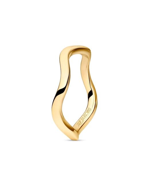 Sif Jakobs Jewellery Metallic Ring Ellera Waves Pianura