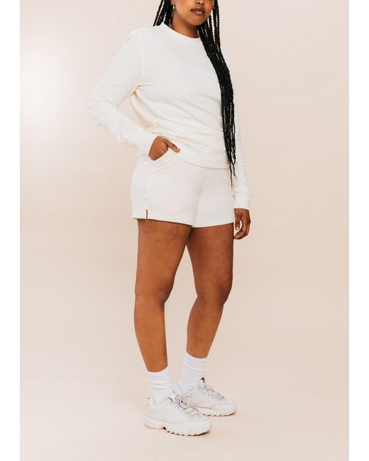 Ocio Leisurewear White Classic Softcore Crew
