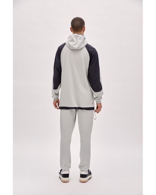 Pcfg Gray Comfort Track Hoodie for men