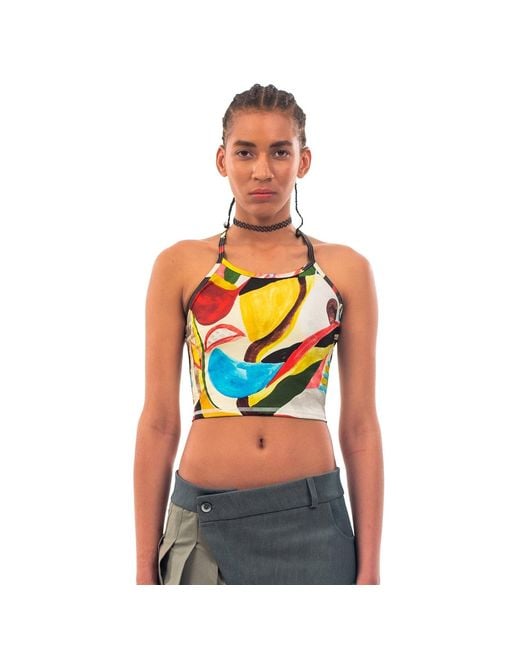 Pitaya Yoga Blue Tutti Fruti Top