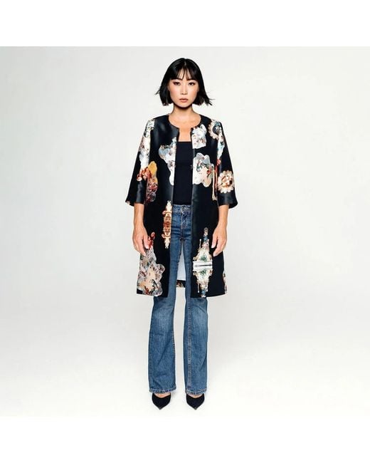 Maxjenny Black Tailored Coat