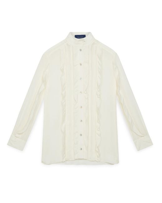 Amanda Thompson Couture White Frankie Shirt Off