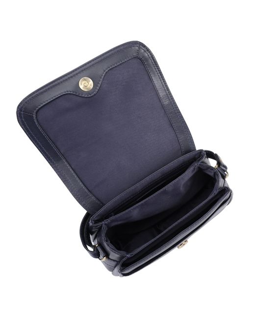 Lloyd Baker Blue Amritsar Leather Crossbody Bag
