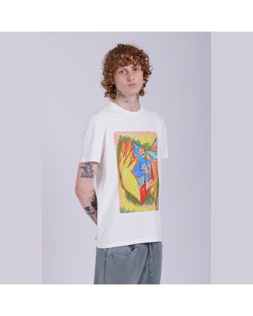 Boutique Kaotique Multicolor Neutrals Be Kind To Your Inner Child Organic Cotton T-Shirt