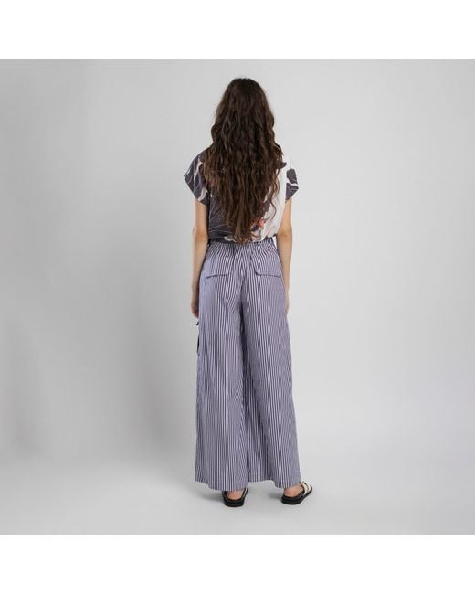 ARTISTA Purple Coast High-Rise Pants