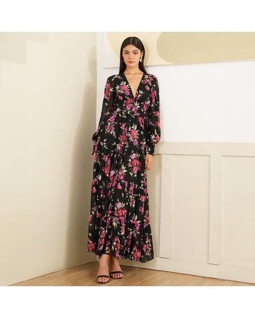 Yumi Kim Red Frida Crimson Maxi Dress