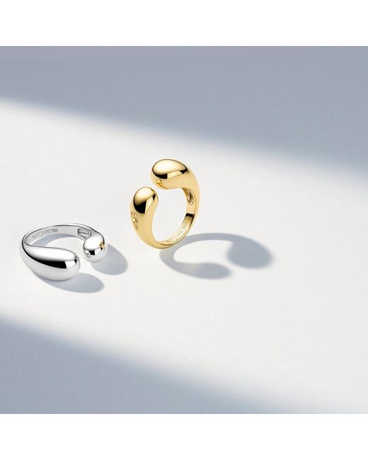 Sif Jakobs Jewellery Metallic Ring Goccia Pianura