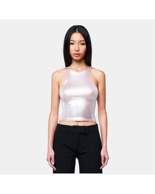 OW Collection Pink Nina Sleeveless Top
