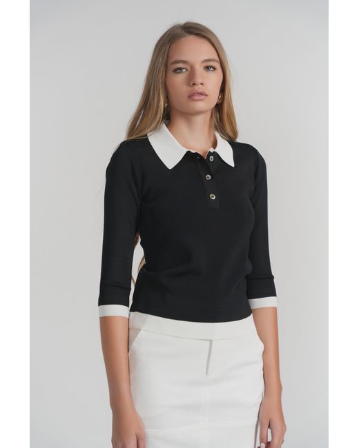Luum Black Trieste Top