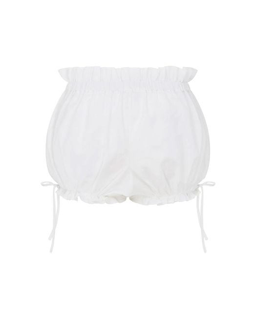 Lisa The Label White Le Jardin Bloomers