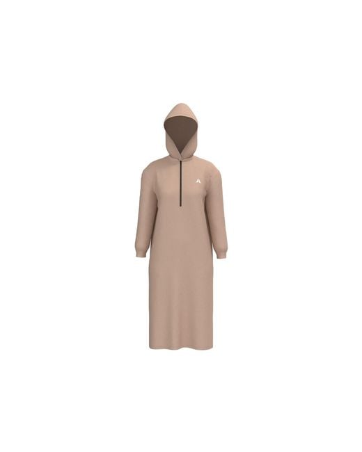 Aora Athletics Natural Meraki Half Zip Hoodie