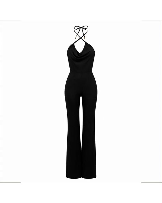 The Ethos Studio Black Emilia Jumpsuit