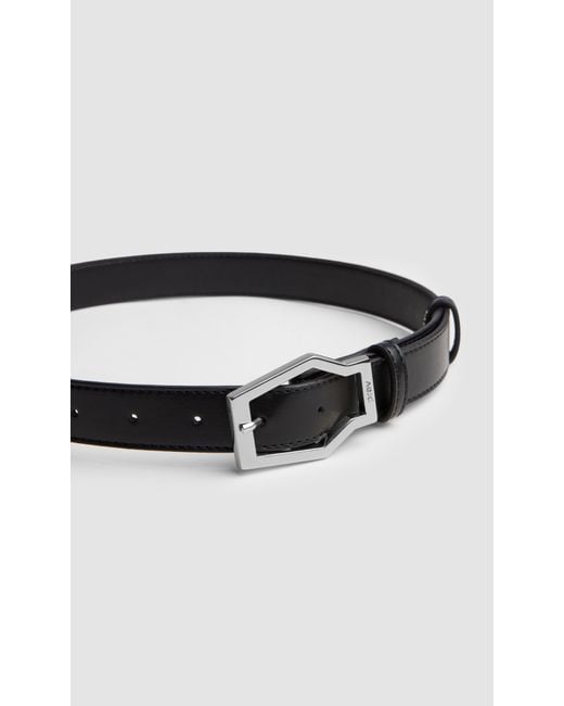 PREVU Black Karel Belt Midi