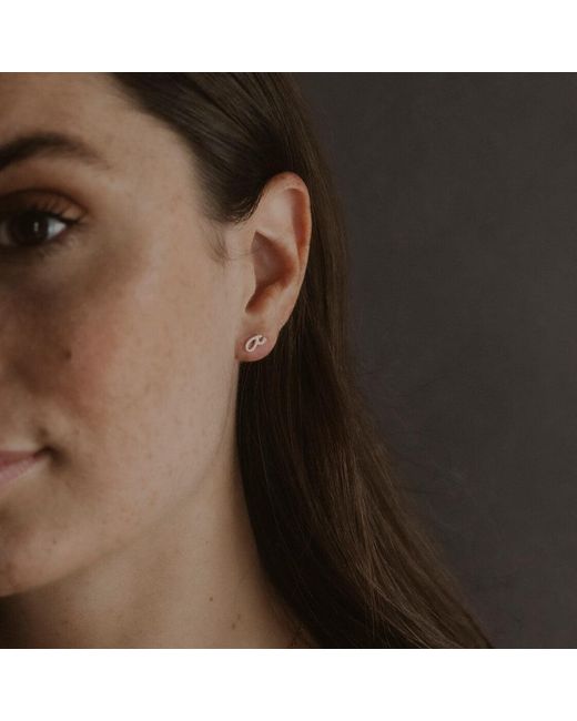 Claire Hill Designs Metallic Fuck Shorthand Stud Earring