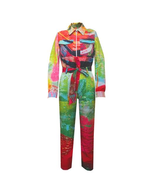 Maxjenny Green Jumpsuit