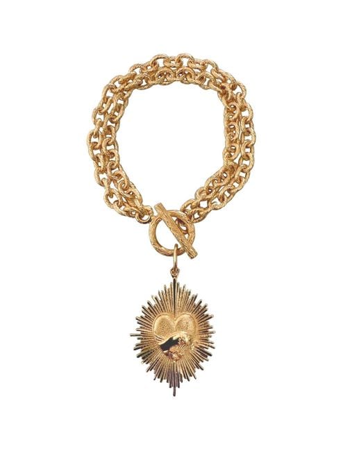 IN CAUDA VENENUM Metallic Anahita Bracelet