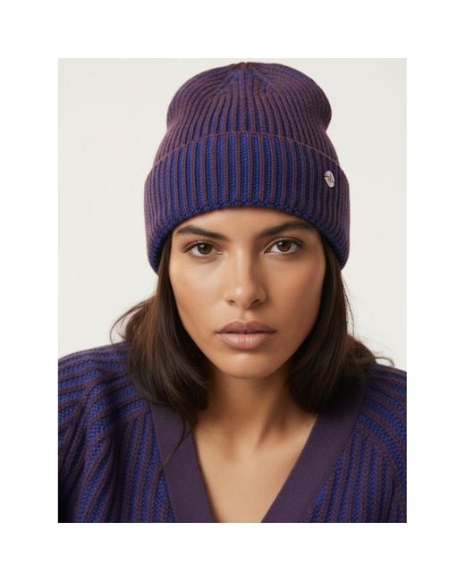 Nooki Design Purple Madria Beanie Hat