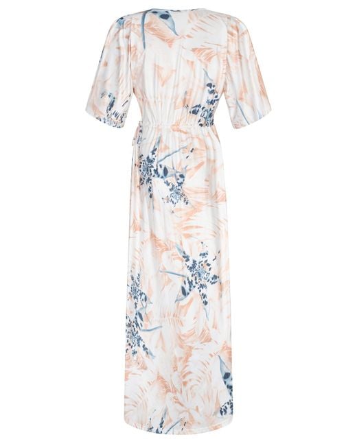 Chic by Lirette White Kimono Dress Lotus Contadora
