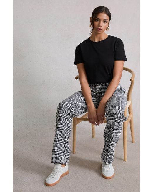 Hay Life Gray Check Trousers