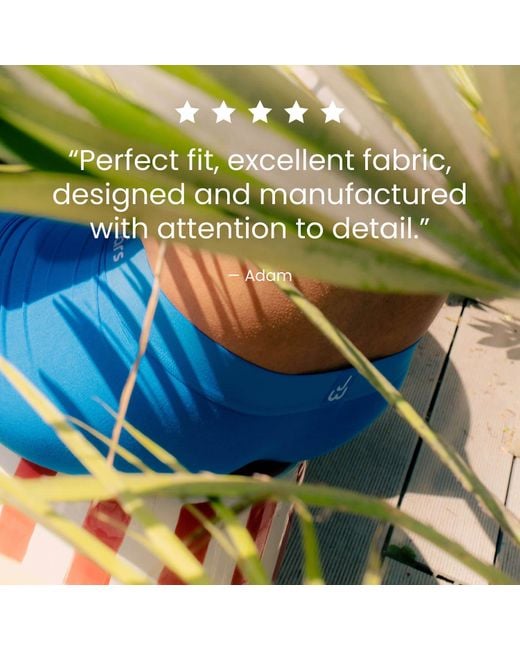 JustWears Blue Super Soft Boxer Briefs for men