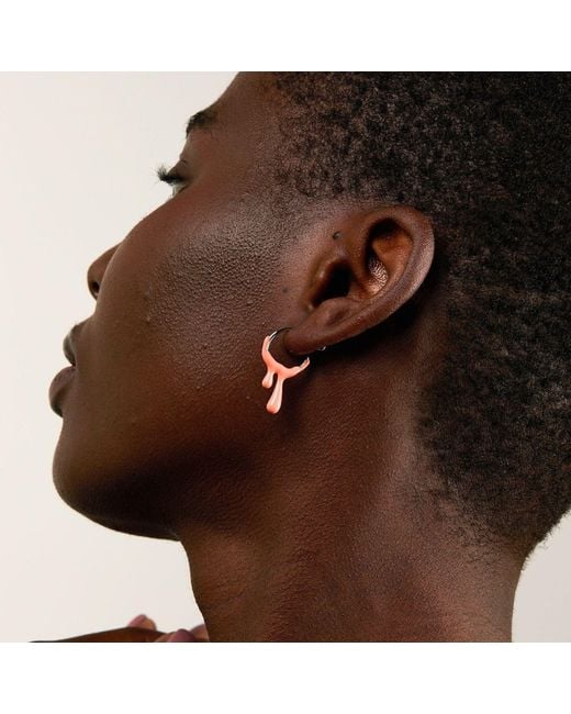 Dolcetto Designs Pink Gelato Tangerine Hoop