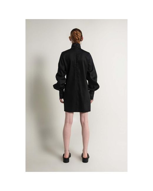 Van Brussel Blue Ember Bell Sleeve Dress