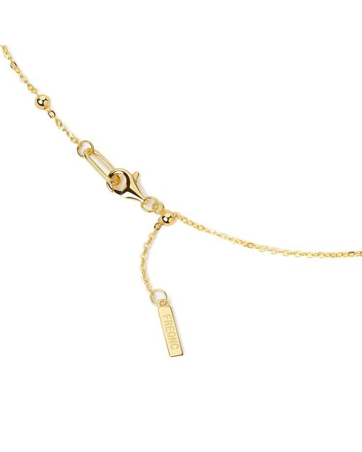 Freqnc Atelier Metallic Rhea Beaded Necklace