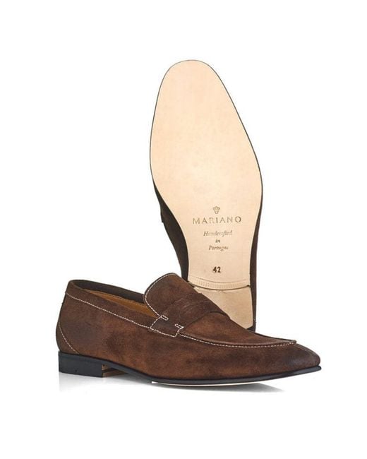 Mariano Shoes Brown Albufeira Loafers for men