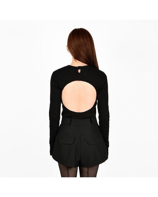 Ioana Ciolacu Black Venus Blouse