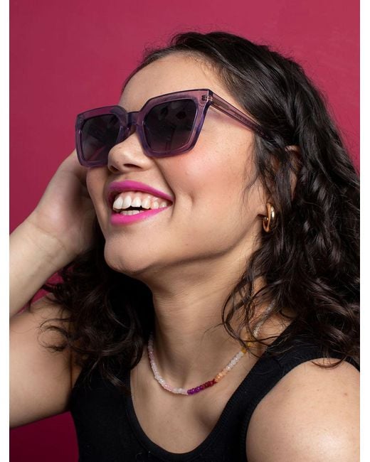 ZOË DE PASS EYEWEAR Purple Kate Amethyst