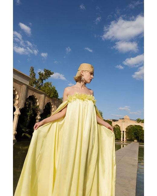 Syla Atelier Yellow Pervin Dress