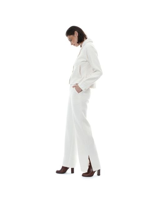 MARGOT VII White Tweed Jacket