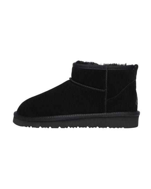 EverAu Australia Black Finch Ultra Mini Classic Boots