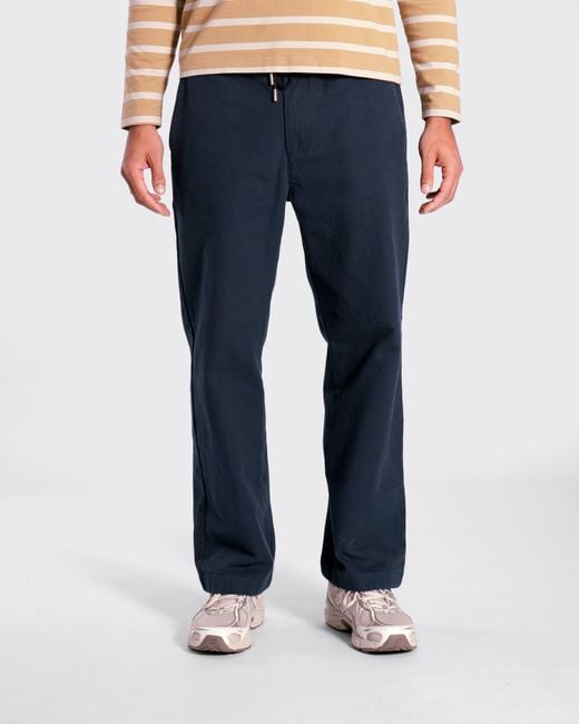 Far Afield Blue House Trouser for men