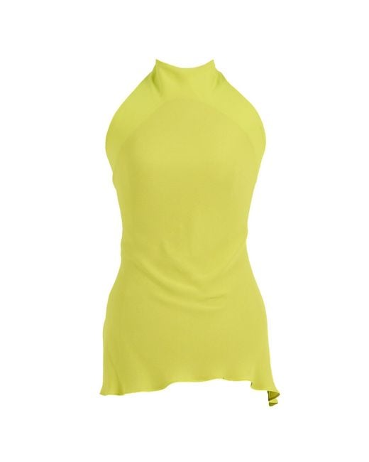 The Ethos Studio Yellow Alica Top