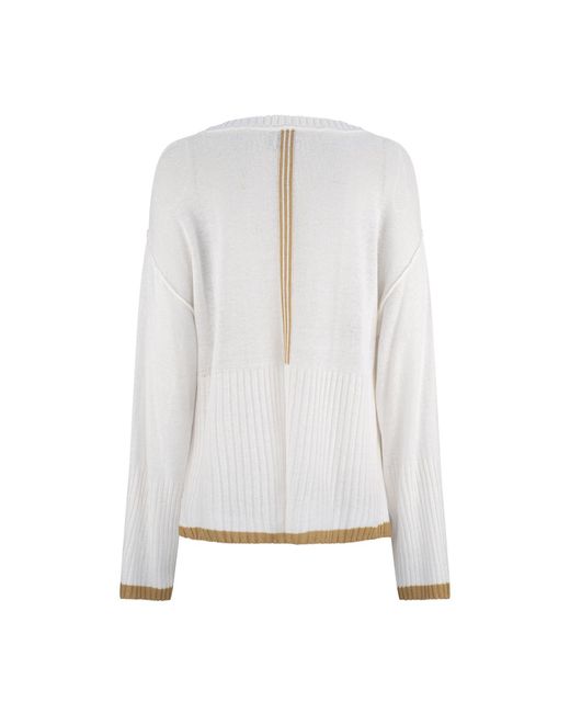 Dref White Obsessed Jumper
