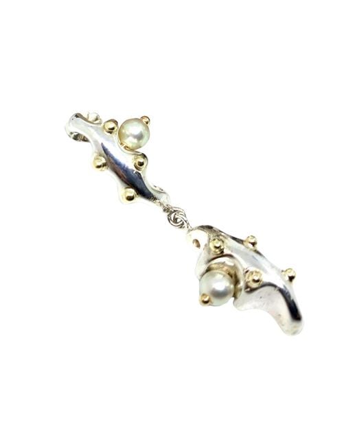 Tg-Jewellery by Tamara Gervasio Metallic Sea Slug Earrings