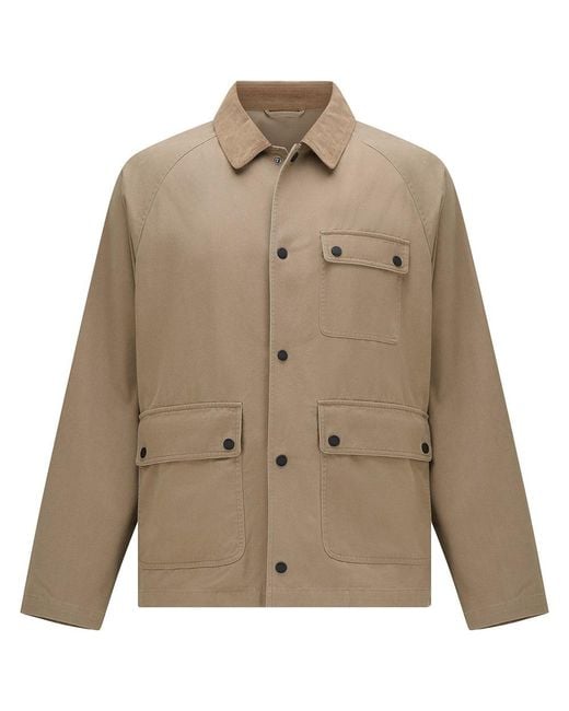Guards London Natural Ernest Cotton Utility Jacket for men